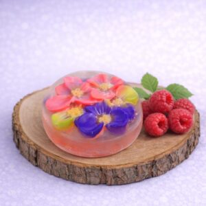 סבון מגליצרין עם ריח פטל