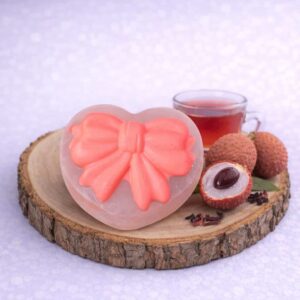 סבון גליצרין עם ריח של תה אדום וליצ'י