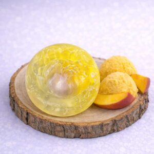 סבון גליצרין עם ריח של גלידת מנגו