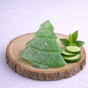 סבון גליצרין עם ריח של תה ירוק ומלפפון