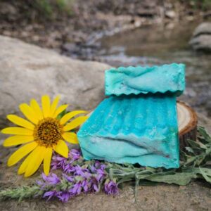 סבון נוביי גוד עם חימר ירוק עם ריח עץ אשוח