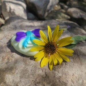 סבון חלב עזים עם ריח של תפוח ירוק