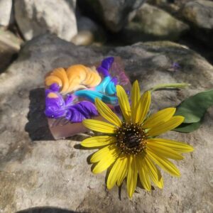 סבון גליצרין עם ריח של גלידת מנגו