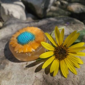 סבון גליצרין עם ריח של מנגו וקלמנטינה