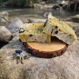 סבון עם ספירולינה פחם שחור ועץ התה