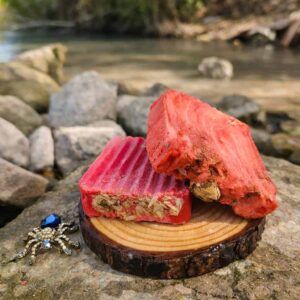 סבון עם ורדים