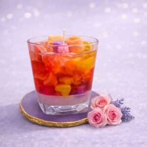 נר ג'ל עם ריח של הורמוניה של מערב