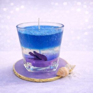 נר ג'ל צדפות