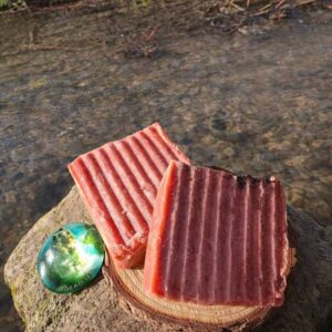 סבון מחימר ורוד ושמן אתרי נרולי